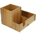 thumbnail image 1 of Paper Cups Coffee Bar Accessories Creative Desktop Holder Disposable Storage Rack Wood, 1 of 6