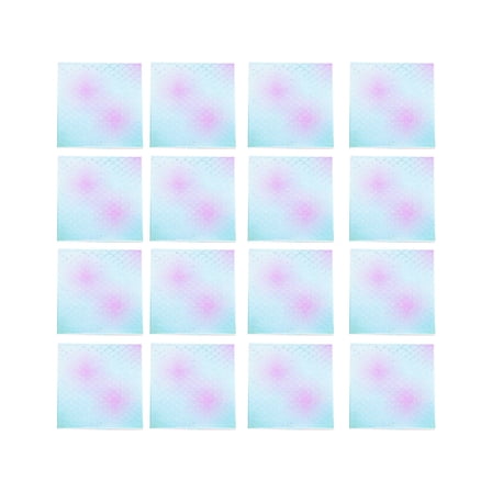 Paper Cups Iridescent Scale Pattern Disposable Paper Cups and Napkins Set Party Tableware Shimmering Silver Decoration Birthday Holiday Celebration Supplies Paper Napkins