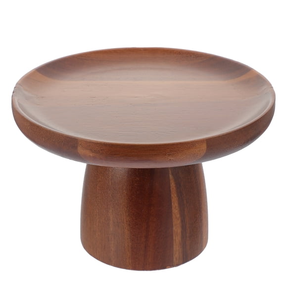 NIAIZEK Elevated Acacia Wood Cake Stand Multi-Functional for Home and Parties