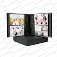 thumbnail image 1 of Paper Cut Design Shop Photo Booth Album Guestbook  Slip In Black 4x6 with Storage Box Wedding Album Scrapbook Album, 1 of 5
