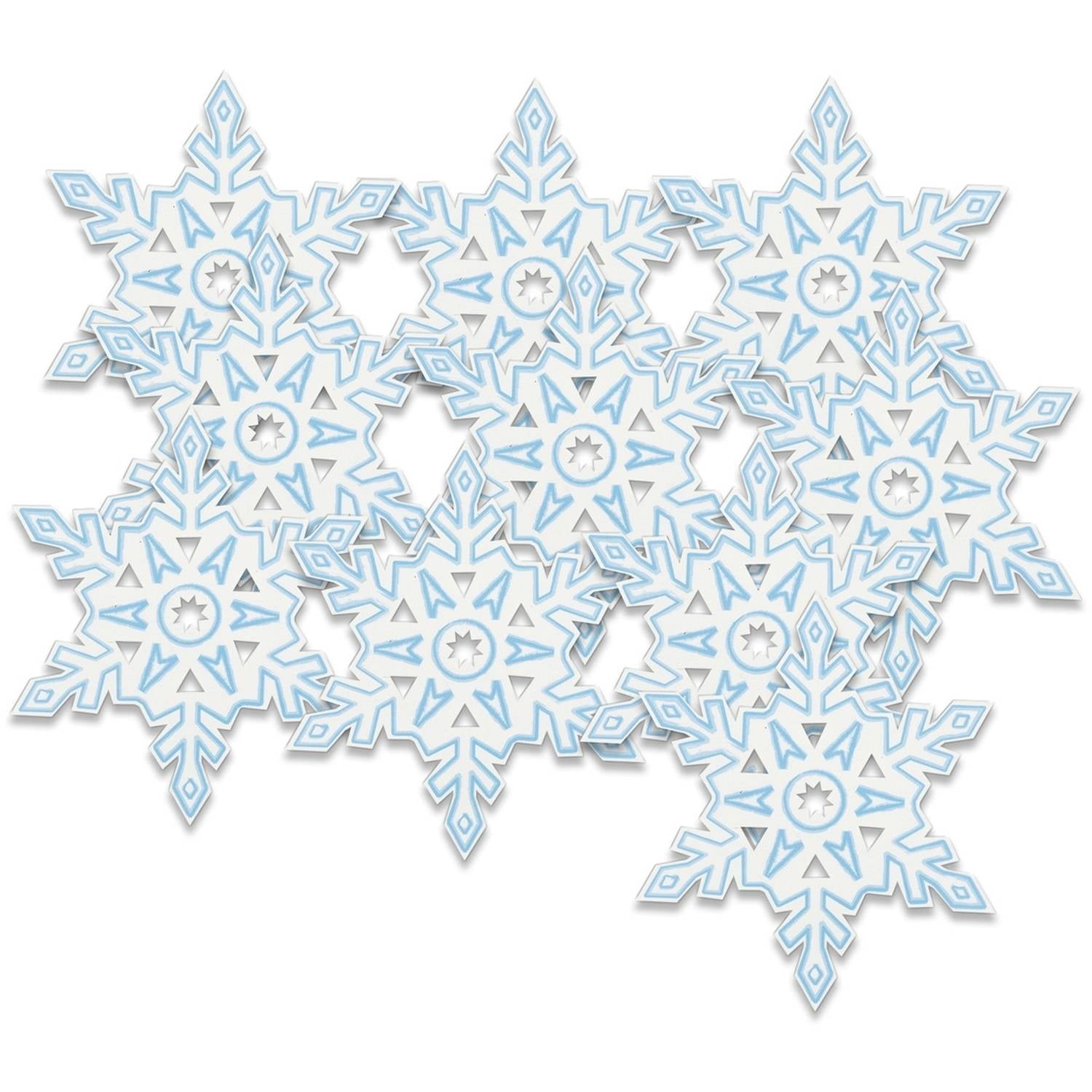 Chalk Couture. Snowflake Cutouts, Holiday Décor