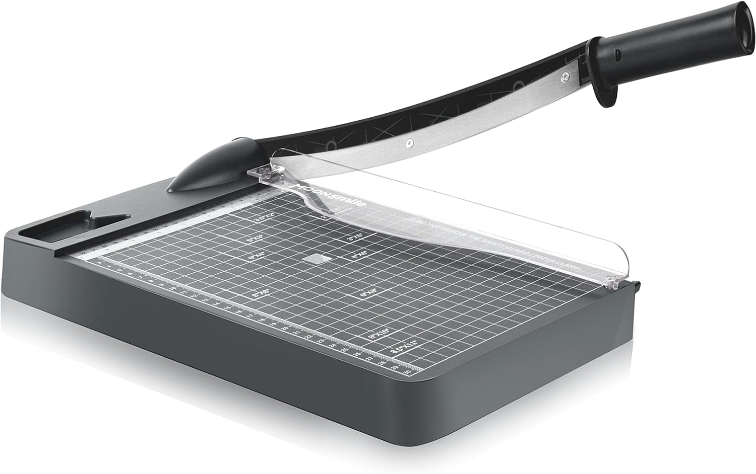 Paper Cutter 12" Cut Length Paper Trimmer, Guillotine Trimmer with 12sheet Capacity Paper Cutting Board, Heavy Duty Guillotine Paper Cutters and Trimmers for Cardstock Paper Crafts Paper Slicer