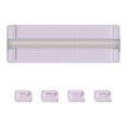thumbnail image 1 of Paper Cutter, 4 In 1 Bidirectional Paper Cutter Portable Paper Photo Trimme Paper Cutter For Craft With Straight Dotted Wavy Line Crease Head Multi Function Scrapbooking Tool, Scrapbook Supplies, 1 of 9