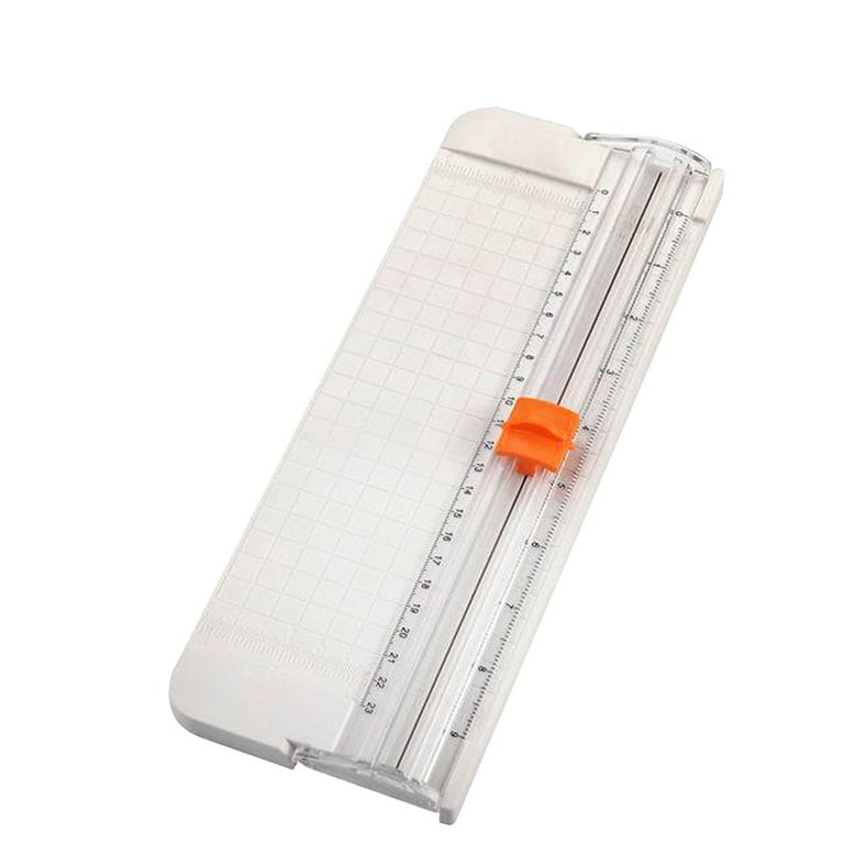 Paper Cutter A5 Paper Trimmer Scrapbooking Tool with Finger Protection Slide Ruler, Size: 28