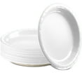 thumbnail image 1 of Paper Dinner Plates White, 8 1/2 Inches Paper Plates Disposable, Strong and Sturdy Disposable Plates for Party, Dinner, Holiday, Picnic, or Travel Party Plates, Pack of 50 - By Enday, 1 of 6