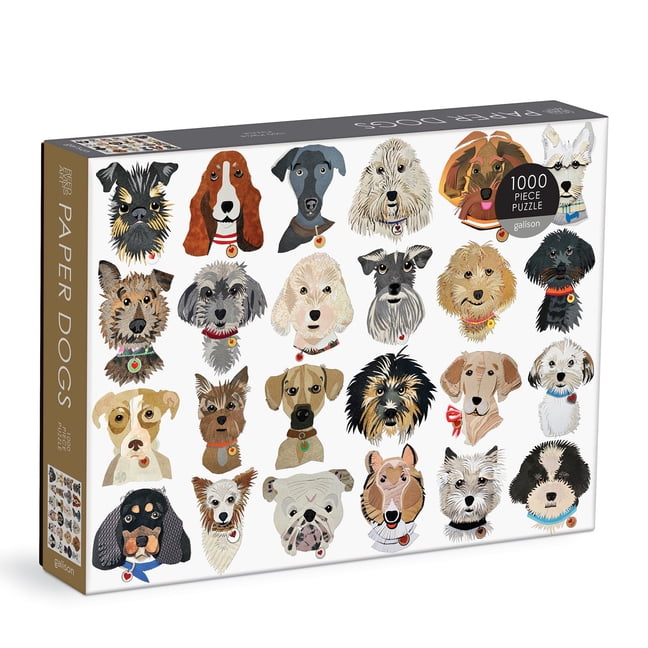 Paper Dogs 1000 PC Puzzle (Other)