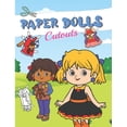 Paper Ragdsoll Paper Dolls Cutouts: Color, Cut and Play - Paper Doll for Girls ages 4 ...
