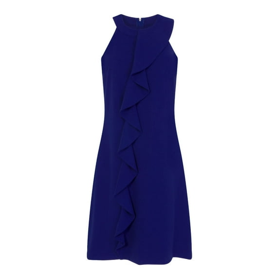 Paper Dolls Womens Kempsey Frill Front Shift Dress