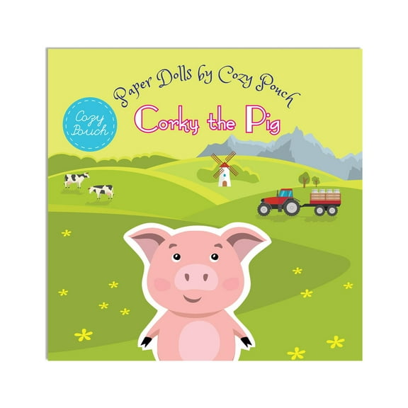 Paper Dolls by Cozy Pouch: Corky the Pig