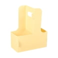 thumbnail image 1 of Paper Double Cup Handle Tray For Takeout – Disposable Drink Holder For Coffee And Tea Beverages, 1 of 8