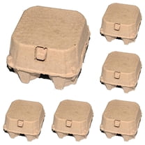 Paper Egg Trays, Suitable for Egg Storage Containers, Storage Racks for Chicken and Eggs in Home Farms, Markets, and Refrigerators 5PCS