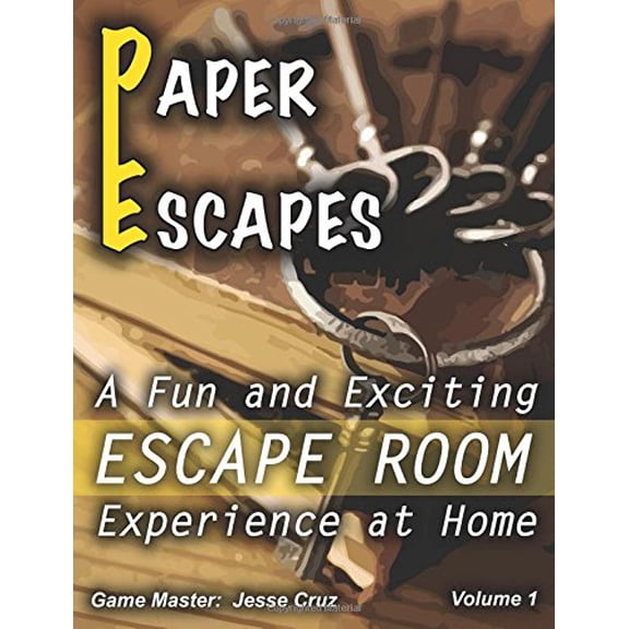 Pre-Owned Paper Escapes: A Fun and Exciting ESCAPE ROOM Experience at Home: Volume 1 Paperback