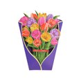 thumbnail image 1 of Paper Flower Bouquets and Greeting Cards,3D Flower Greeting Card,13.58 Inch Bouquet 3D Pop-Up Card for Thank You,Thinking of You,Birthday,Women's Day Gift, 1 of 6
