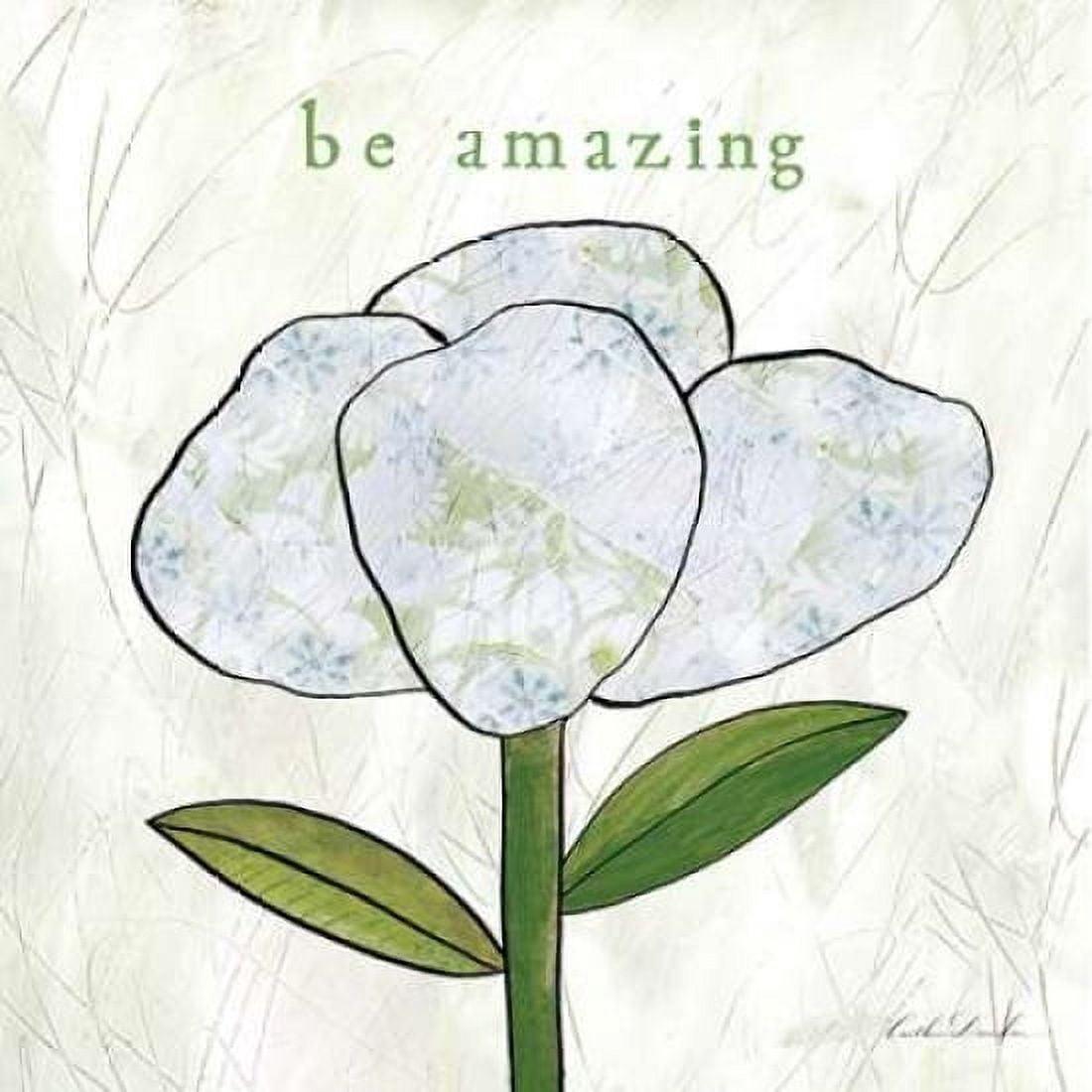 Paper Flower IV Canvas Art - Caitlin Dundon (24 x 24)
