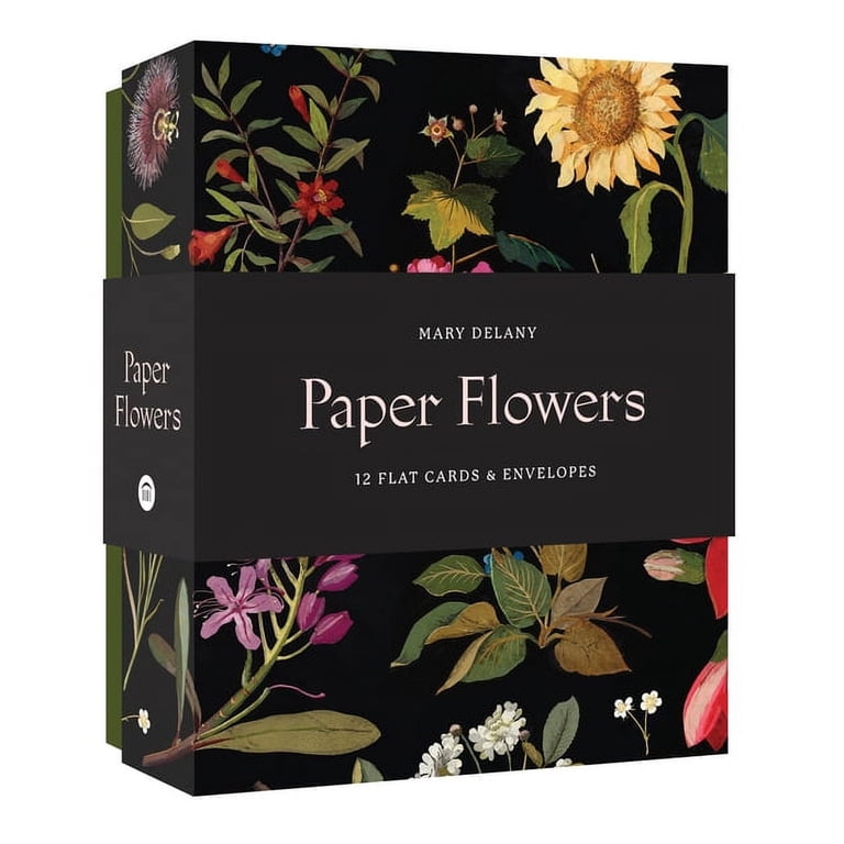 chronicle books Paper Flowers Cards & Envelopes - Walmart.com