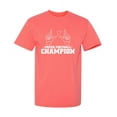 thumbnail image 1 of Paper Football Champion Graphic Players Tee For Men Sarcastic Gift Apparel Tshirt For Sport Lovers Humor Funny T Shirt, 1 of 5