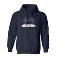 thumbnail image 1 of Paper Football Champion Sarcastic Novelty Gift Idea Adult Humor Funny Men's Hoodies, 1 of 2