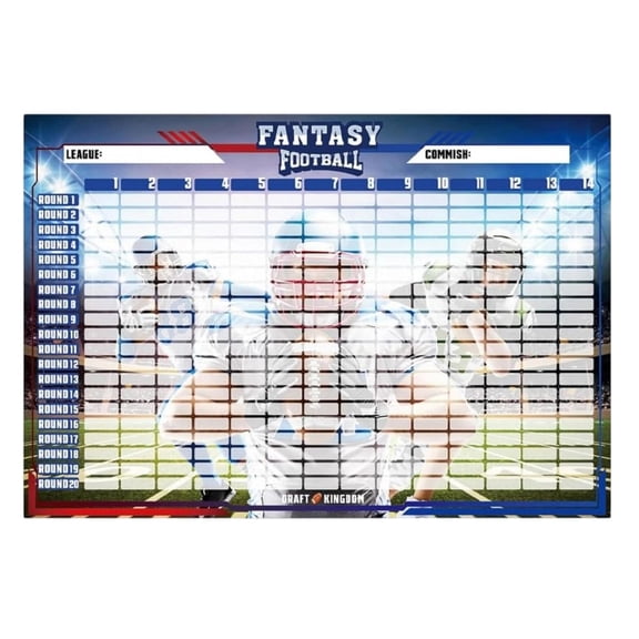 Draft Projections Football Scoreboard for Game Tracking and Sports Events