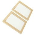 thumbnail image 1 of Paper Frame 2 Pcs Making for DIY Mesh Picture Manual Crafting Gadgets Supplies Wooden, 1 of 6