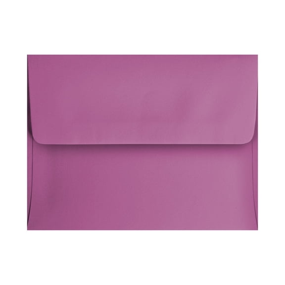 Paper Frenzy A2 Invitation Envelopes Square Flap (4 3/8 x 5 3/4) for Invitations, Notecards, DIY, Purple