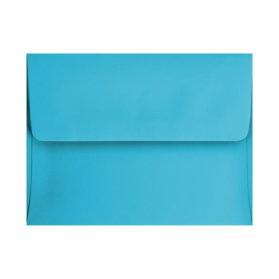 Paper Frenzy A2 Invitation Envelopes Square Flap (4 3/8 x 5 3/4) for Invitations, Notecards, DIY, Sky Blue