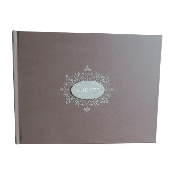 Paper Frenzy Any Occasion Guest Book, brown