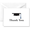 thumbnail image 1 of Paper Frenzy Graduation Cap with Blue Tassel Thank You Cards & Envelopes - 25 pack, 1 of 1