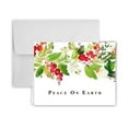 thumbnail image 1 of Paper Frenzy Peace on Earth Garland Christmas Cards with White Envelopes - 25 pack, 1 of 3