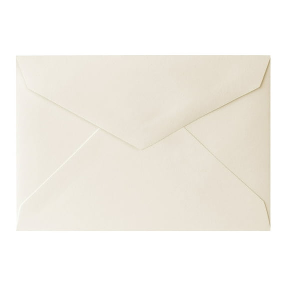 Paper Frenzy RSVP A1 (4 Bar) Envelopes Pointed Flap (3 3/8 x 5 3/4) for Invitations, Notecards, DIY, Ivory