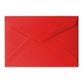 thumbnail image 1 of Paper Frenzy RSVP A1 (4 Bar) Envelopes Pointed Flap (3 3/8 x 5 3/4) for Invitations, Notecards, DIY, Holiday Red, 1 of 9