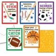 thumbnail image 1 of Paper Frenzy Sports Themed Valentines - 25 pack WITH ENVELOPES, 1 of 6