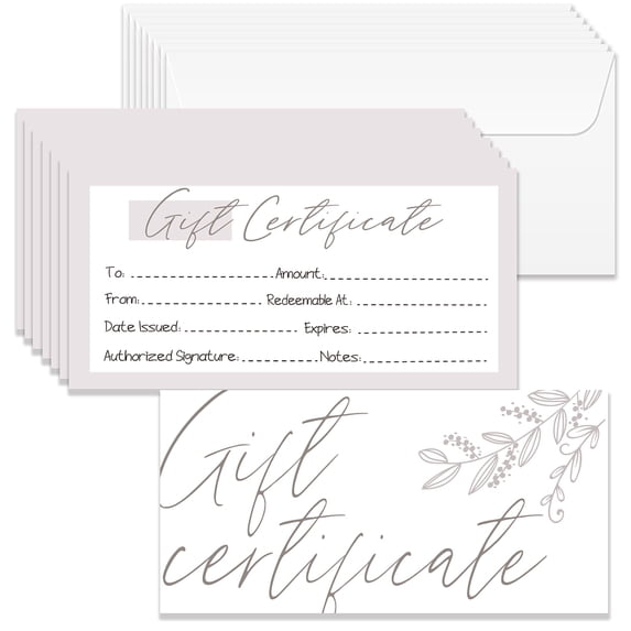 Paper Gift Card Invitation Cards for Birthday Wedding Party Rectangle Word 170x85mm 40pcs/set for making