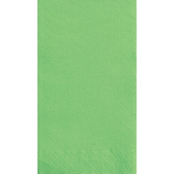 Paper Guest Napkins, 7.75 X 4.5 in, Lime Green, 20ct (Pack of 16)