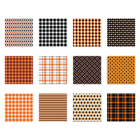 Paper Halloween Wrapping Paper Roll with Pumpkins Bats Design for Party Favors Gift Wrap Festive Holiday Packaging