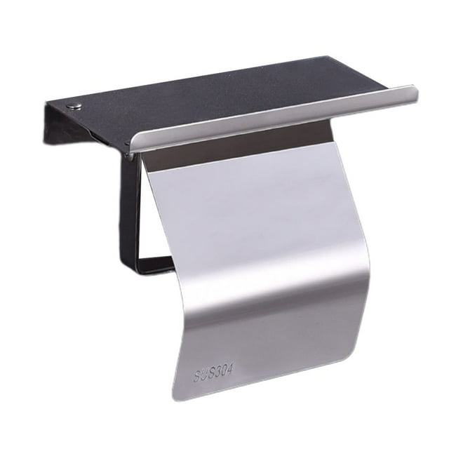 Paper Holder Wall AntiRust Stainless Steel Toilet Roll Holder