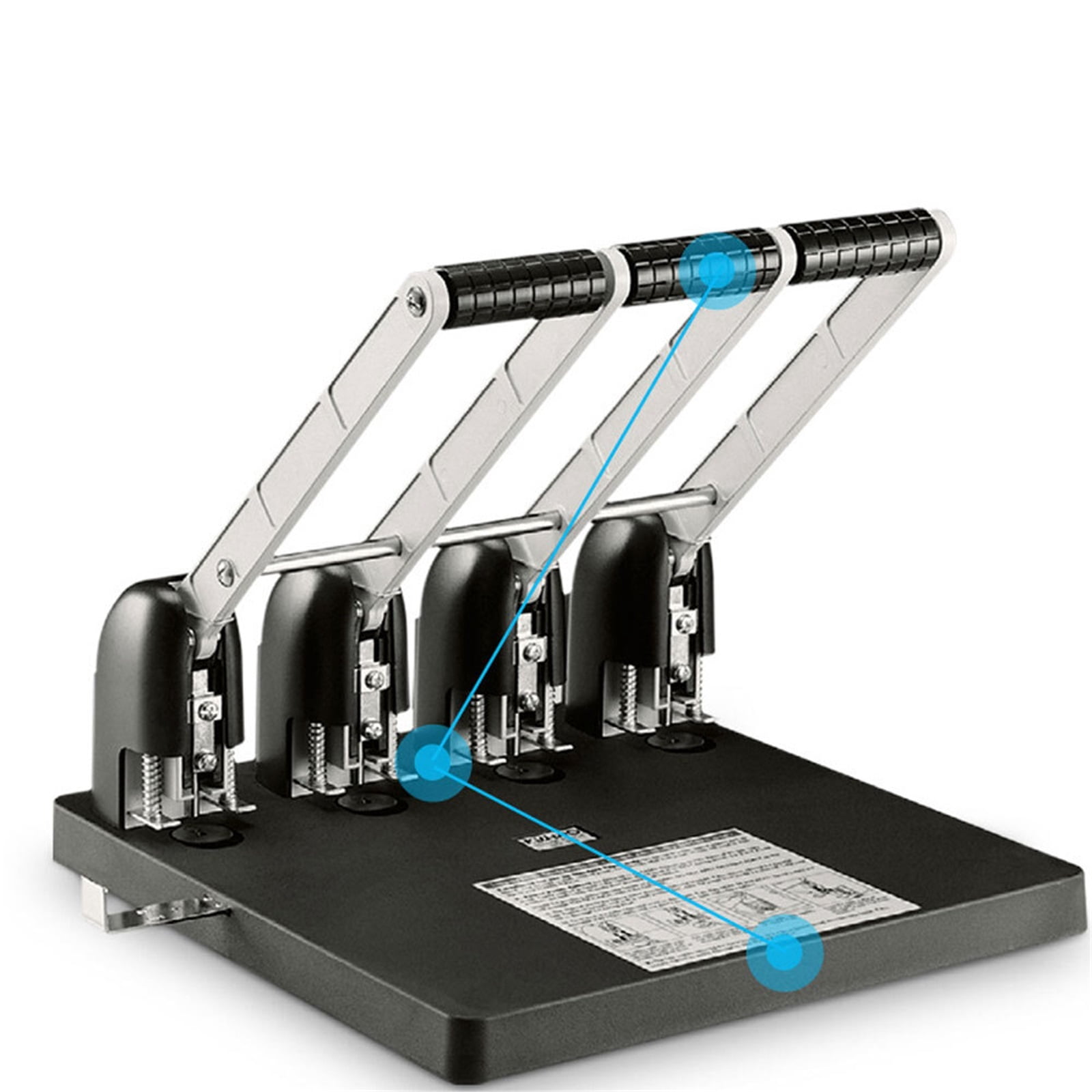 Paper Hole Punch Heavy Duty Hole Puncher, 2 Holes 3 Holes 4 Holes Punch 150 Sheets Of Paper ,Heavy Duty Build