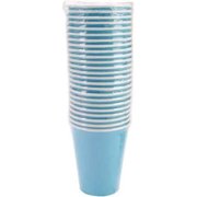 Paper Hot & Cold Cups 9oz 24/Pkg-Bermuda Blue