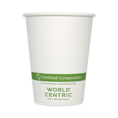 Paper Hot Cups, 12 Oz, White, 1,000/carton | Bundle of 2
