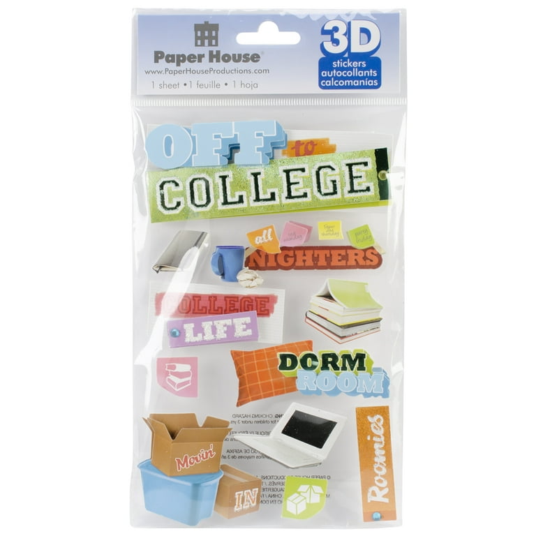 3D Stickers for Scrapbooking - Paper House