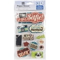 thumbnail image 1 of Paper House 3D Stickers 4.5"X8.5"-Time For A Selfie, 1 of 2