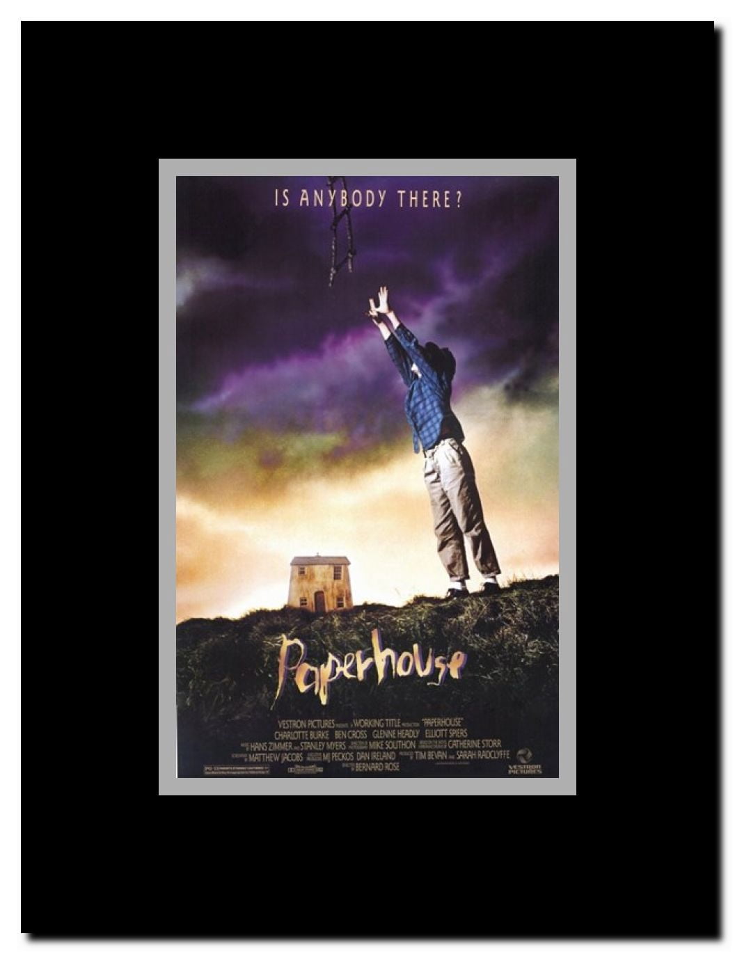 Paper House Framed Movie Poster