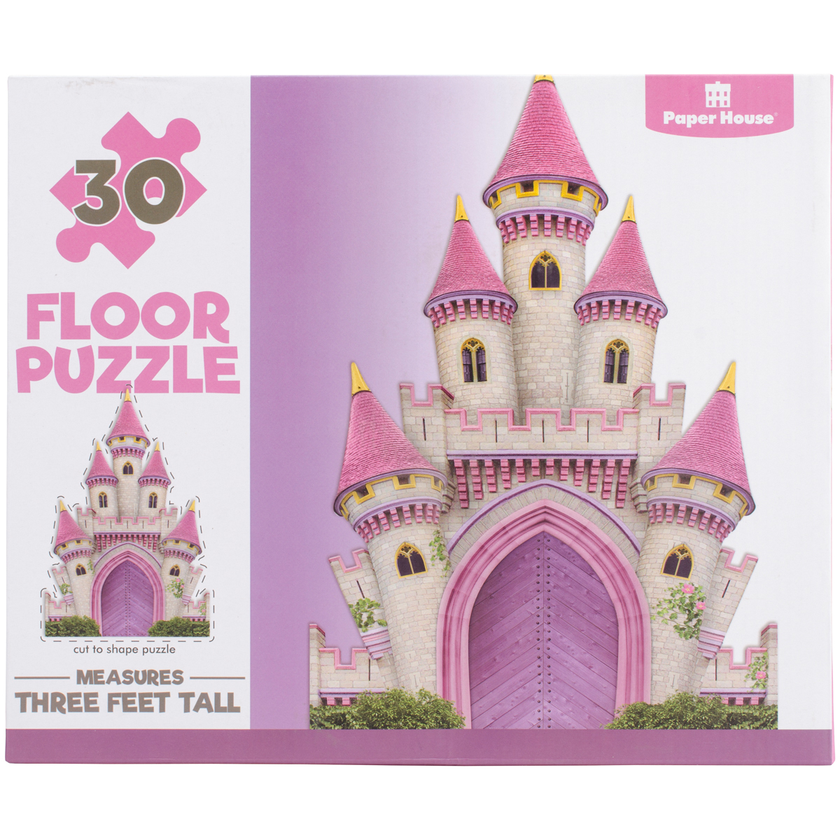 Paper House Puzzle Floor Magical Castle 30pc