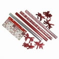 thumbnail image 1 of Paper Image 9086455 Holiday Gift Wrap Kit, Assorted Color - Pack of 6, 1 of 1
