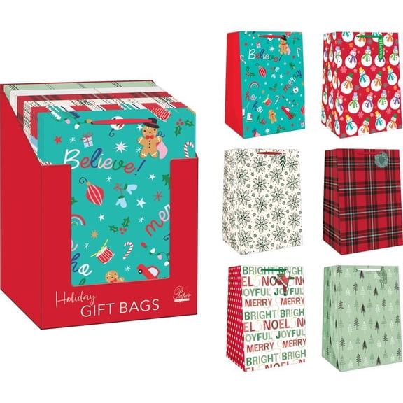 Paper Images Assorted Holiday Jumbo Gift Bag