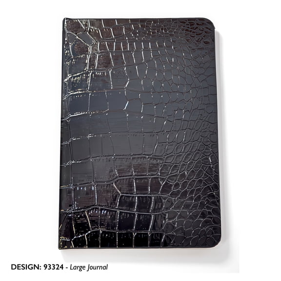 Paper Journal -Black Croc