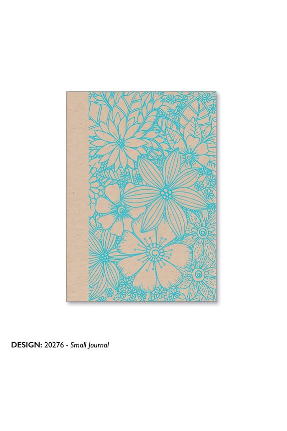 Flowers Standard Journals, Multi Color, 100 Pages, 4 Count, 4 Pack