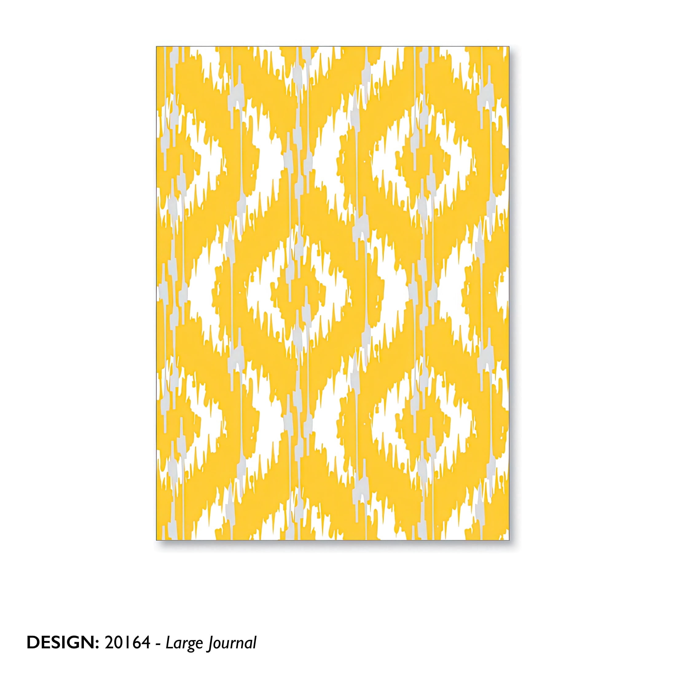 Viabella Gold Ikat Standard Journals, Multi Color, 100 Pages, 3 Count, 3 Pack