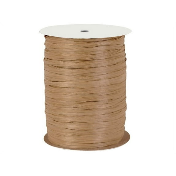 Paper Kraft gift packaging Raffia Ribbon
