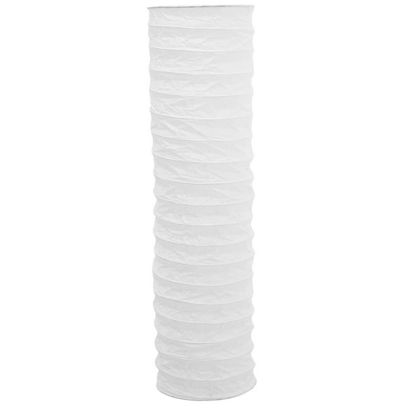 Paper Lamp Shade Light Paper Floor Lampshades Bedroom Lampshade 84X22X22CM White