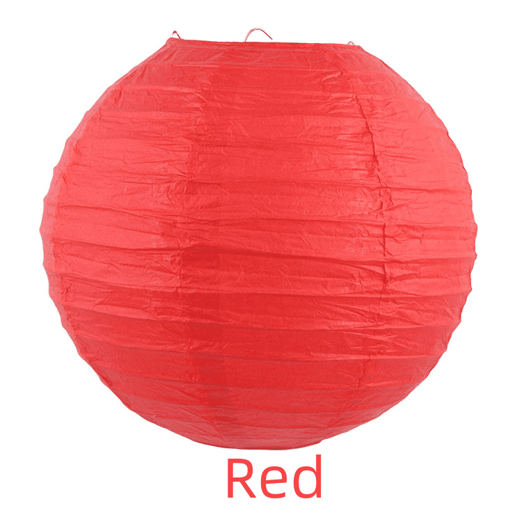 Paper Lantern Mid Autumn Festival Wedding Round Colorful Decorative ...